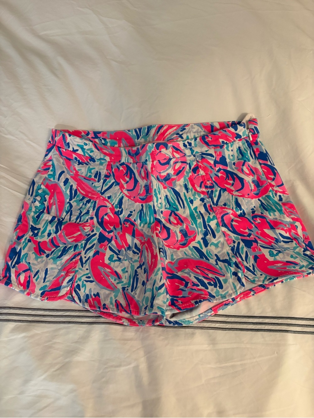 Lilly Pulitzer Women’s Pink Lobster Print Casual Shorts